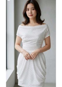 Stylish White Dress
