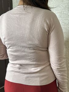 Baby Pink Knitted Sweater