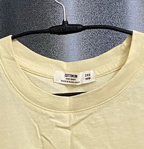 Pastel Yellow Crop top