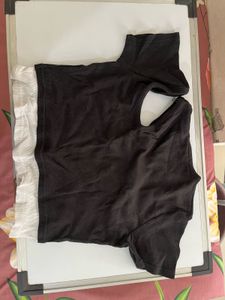 Trendy Layered Crop Top