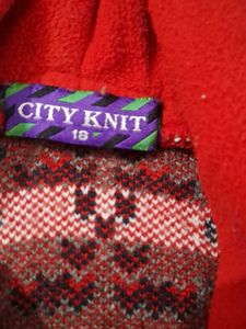 City Knit Rugby Vest with Hood