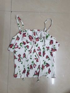 Floral Print Cami Top