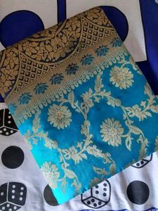 Blue  Silk Saree