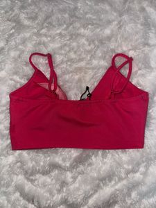 Pink Crop Top