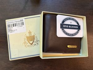 Hidesign Brown Two Fold Leather Wallet