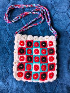Crochet Crossbody Bag