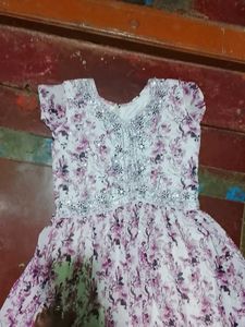 Floral Chiffon Dress