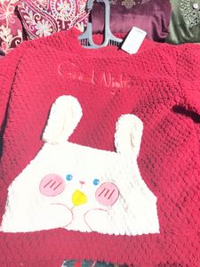 Cute Bunny Pajama Set