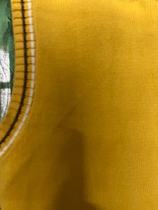 Classic Yellow Sweater Vest