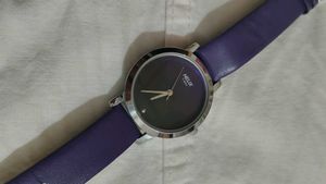 Helix Timex Purple Watch