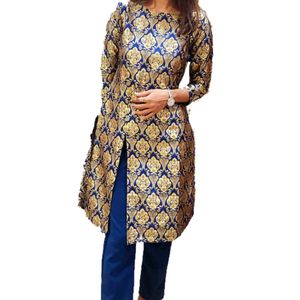 Beautiful  Blue Color Kurta