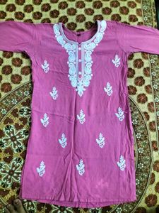 Magenta Short Kurti