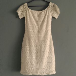 ZARA white Colour One Piece