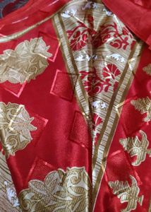 Red &amp; Gold Fabric