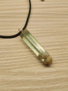 Resin Pendant Necklace