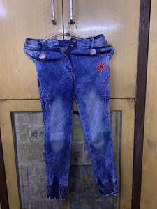 Blue And Black Combo Jean Like New …