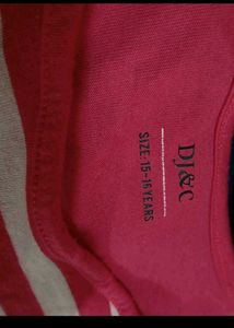DJ&amp;C Fitted Top // Rose