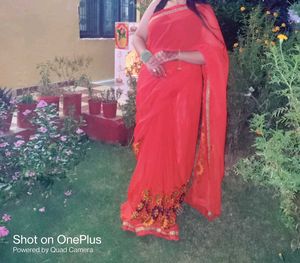 Red Saree