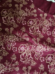Elegant Maroon Kurta Pant Set
