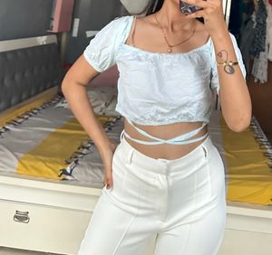 Light Green/ Blue Color Top