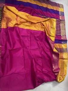 ElegantPure Silk Saree with Blouse  from Nalli