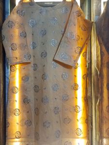 Chandesari Silk Long Kurta