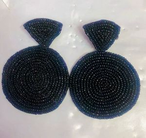 Beaded Statement Earrings