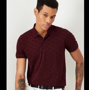 Max Burgundy  Polo T-Shirt