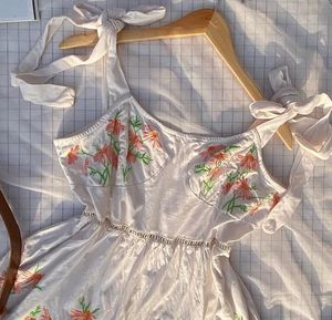 Cottage Core Mini Dress