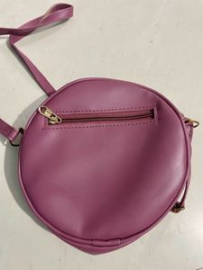 Dark Pink Sling Bag For Girls/Women