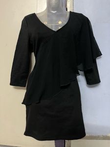 Pintrest Woolen Winter Wear One Piece Dress