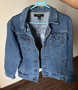 Forever 21 Denim, Embroidered Jacket