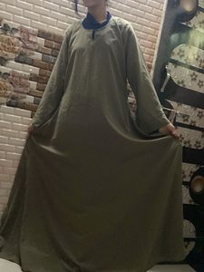 Olive Colour Full Length Burkha