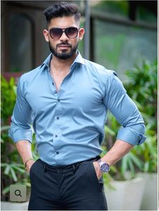 A Sky Blue Shirt