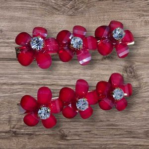 Flower Hair Clips