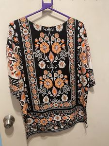 WAREHOUSE Brand Tunic Top