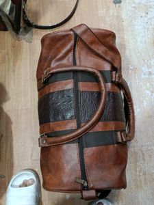 Brand New Easybuy Leather Duffel Bag