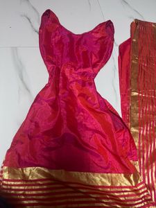 Pink Dress Material
