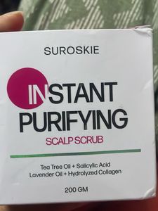 Suroskie Instant Purifying Scalp Scrub