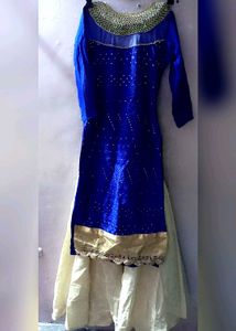 Long Kurta And Skirt Dress