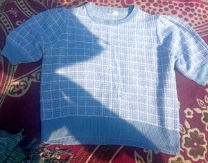 Blue Cute Top