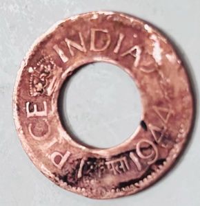 “1944” One pice British Indian Coin