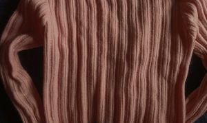 Pink Knit Cardigan