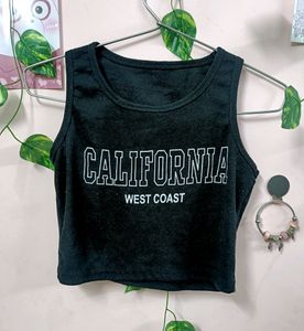 Cropped Tank Top Trendy