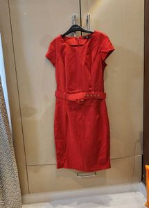 Love Affair Mango Red Party Dress