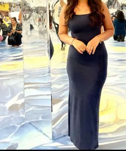 H&amp;M black Maxi Slip Dress worn once