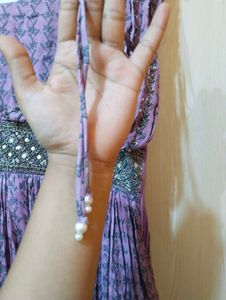 Elegant Purple Maxi Dress