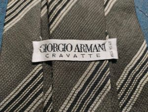 Armani Imported Striped Tie