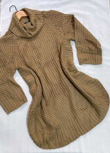 🎁Buy1 Get1 Free Brown Turtleneck Sweater F