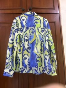 Blue and yellow Co-ord